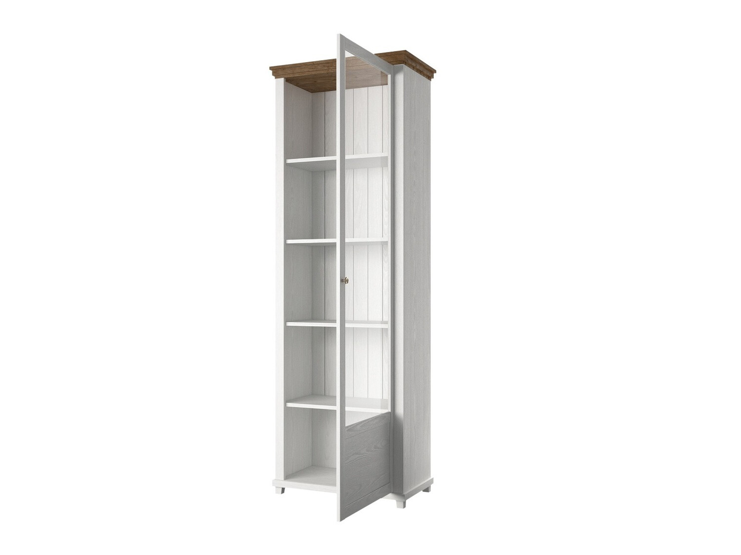 Стеллаж Tolnue 101 (Выбеленная ясень + Дуб лефкас)