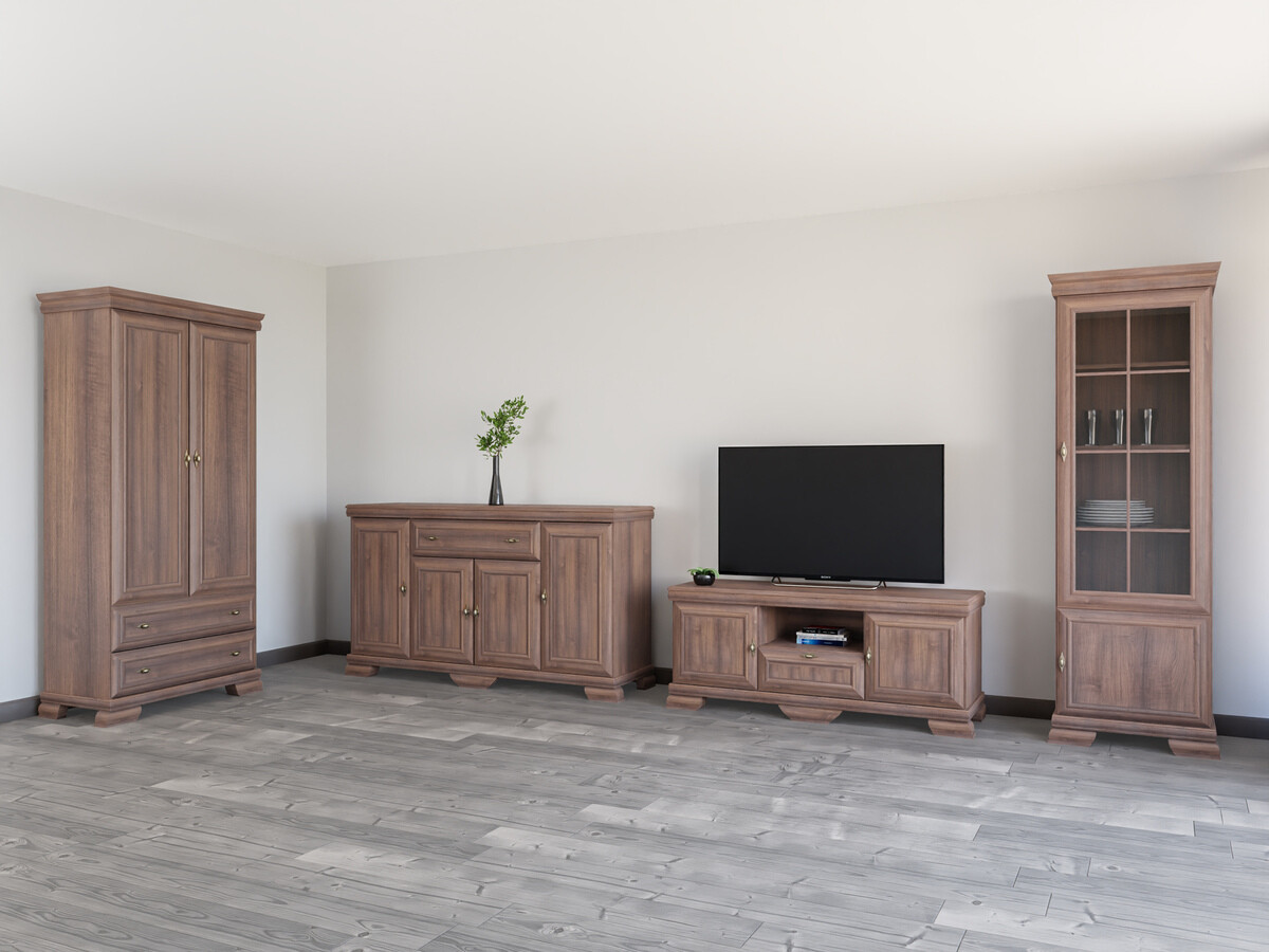 Viesistabas komplekts Salmeru 116 (Samoa King Rieksts)