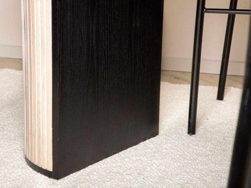 Galds Dallas 1712 (Gaišs koks + Melns)