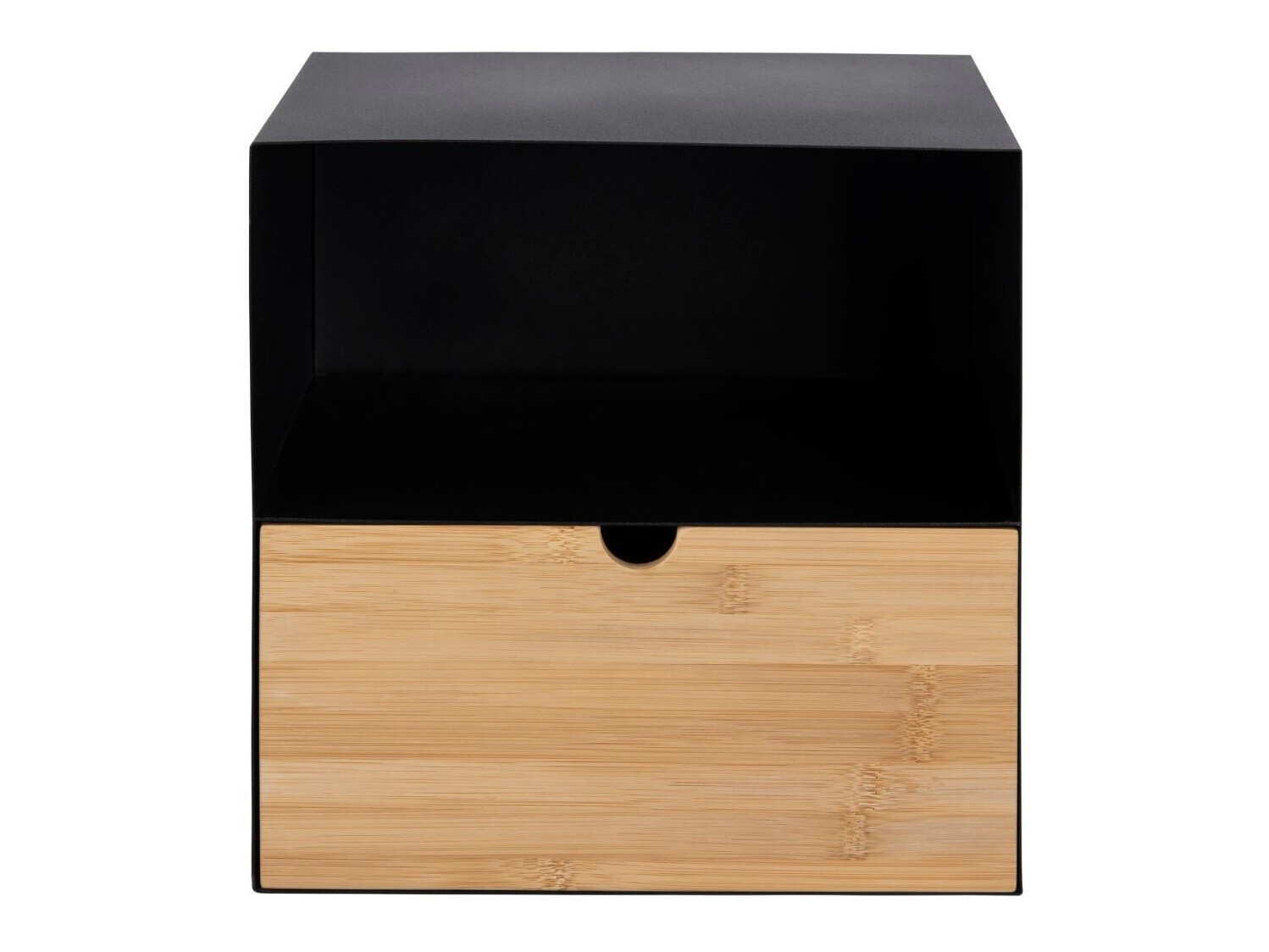 Naktsgaldiņš Norsica 375 (Melns + Gaišs koks)