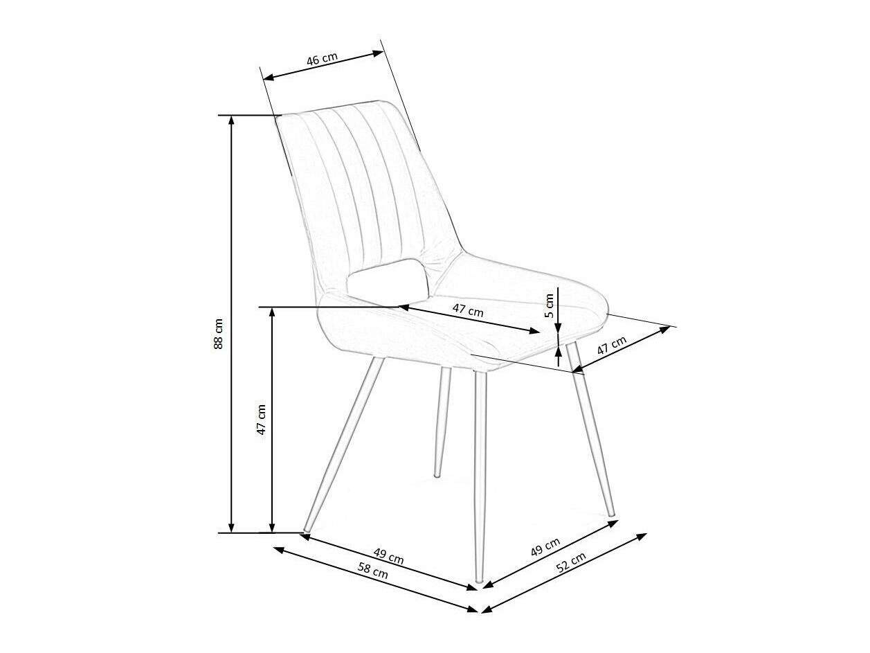 Krēsls Houston 1090 (Tumši zaļš)