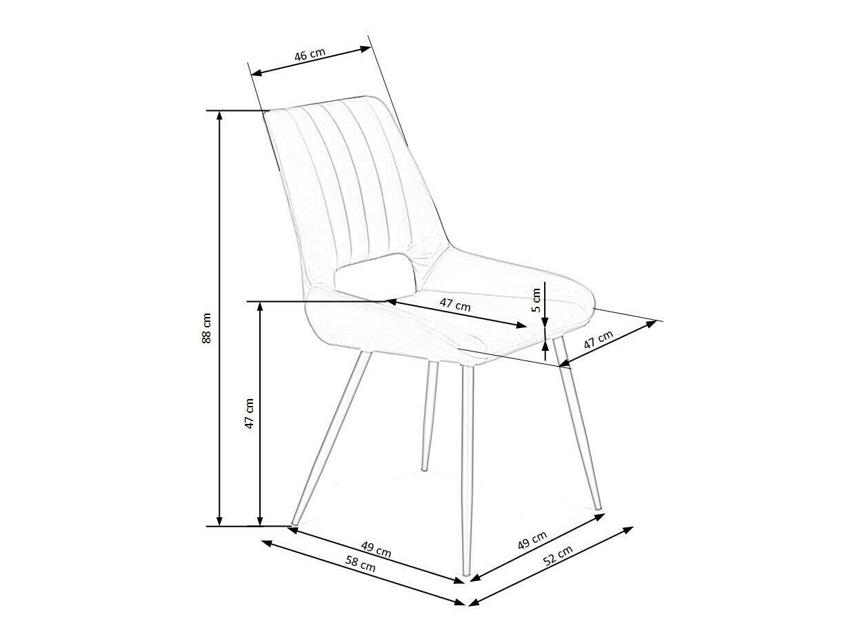 Стул Houston 1090 (Серый)