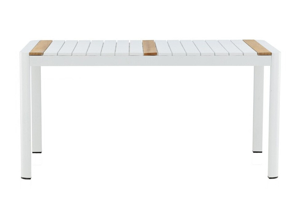 Dārza galds Dallas 2828 (Balts + Brūns)