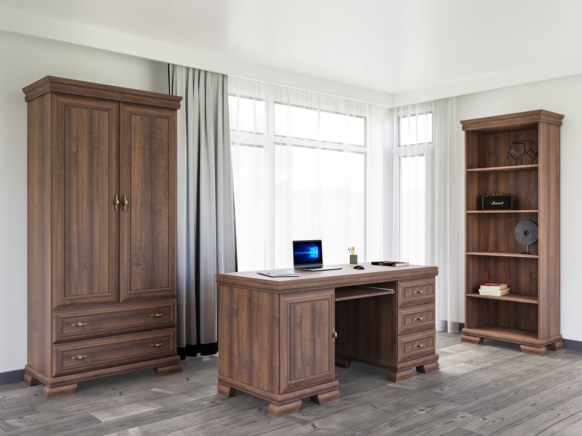 Mājas biroja komplekts Salmeru 118 (Samoa King Rieksts)