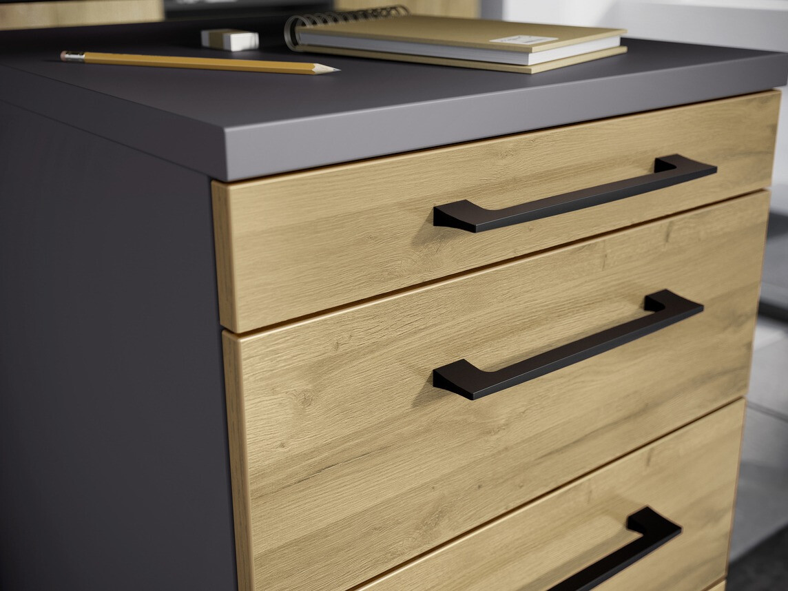 Atvilktņu bloks Lartesi 105 (Grafīts + Grandson ozols)