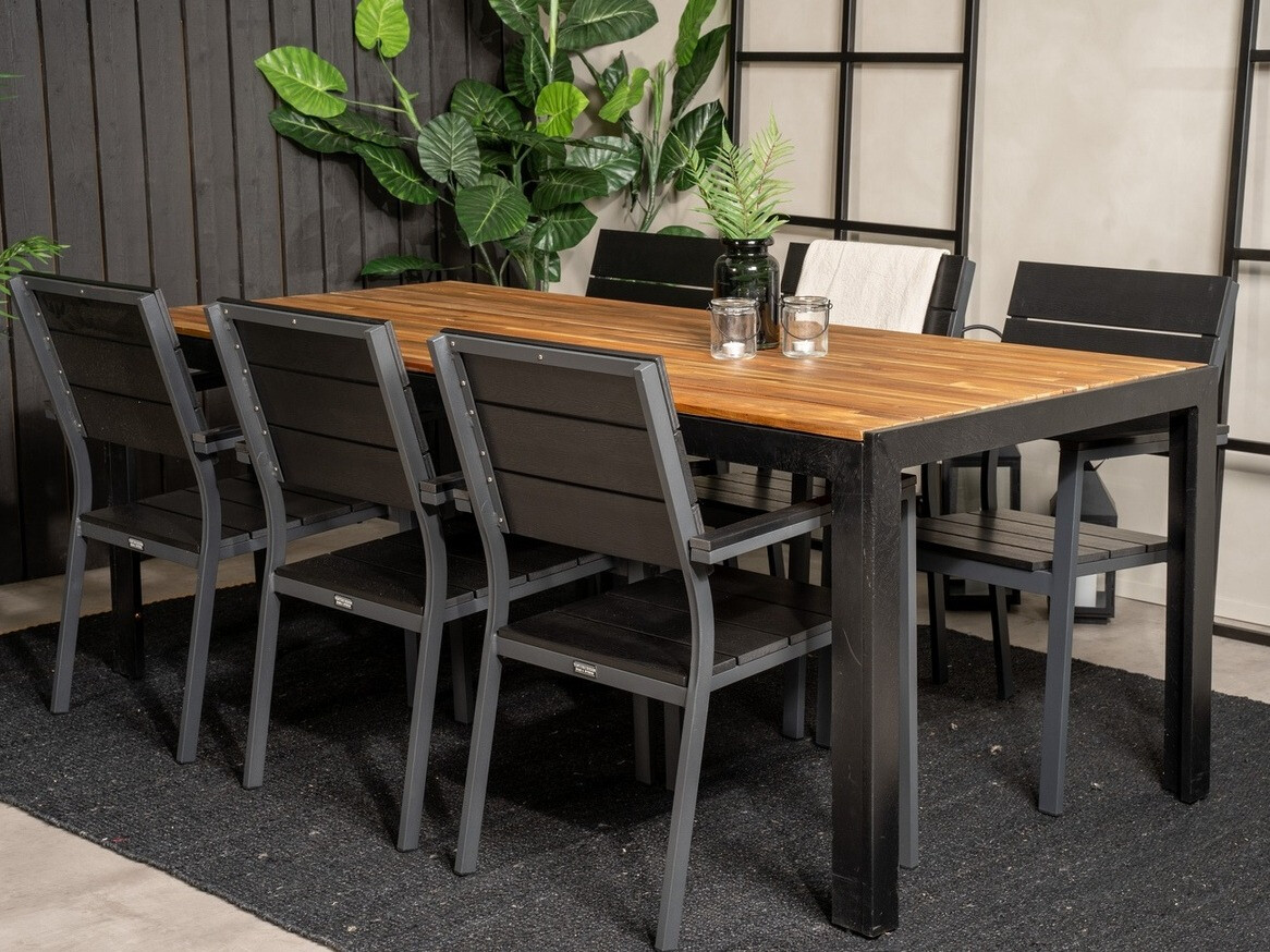 Стол и стулья Dallas 587