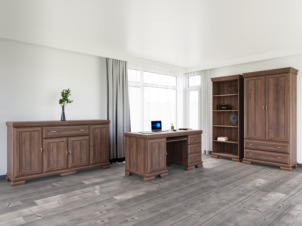 Mājas biroja komplekts Salmeru 119 (Samoa King Rieksts)