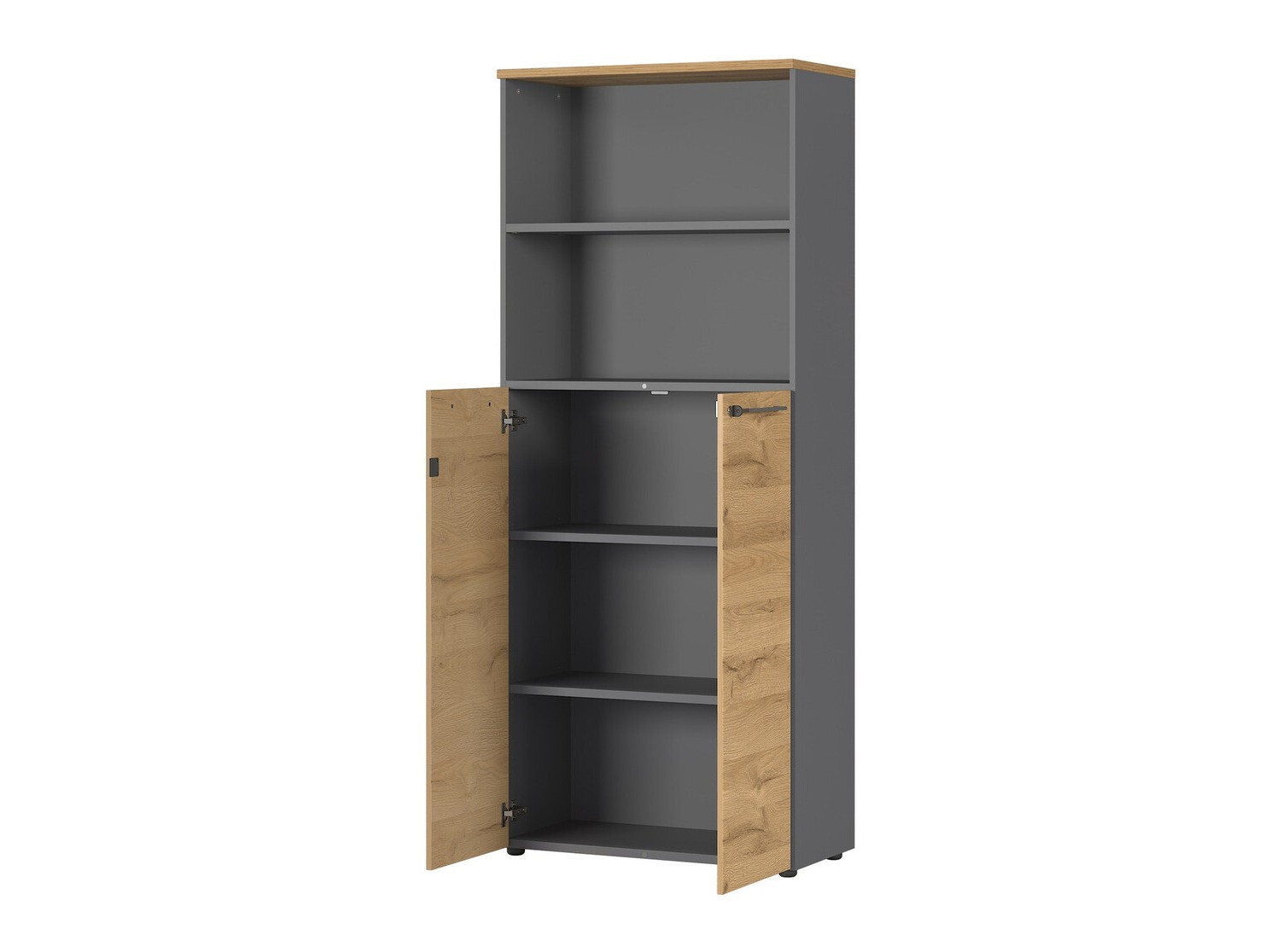 Plaukts Eliromo 105 (Grafīts + Grandson ozols)