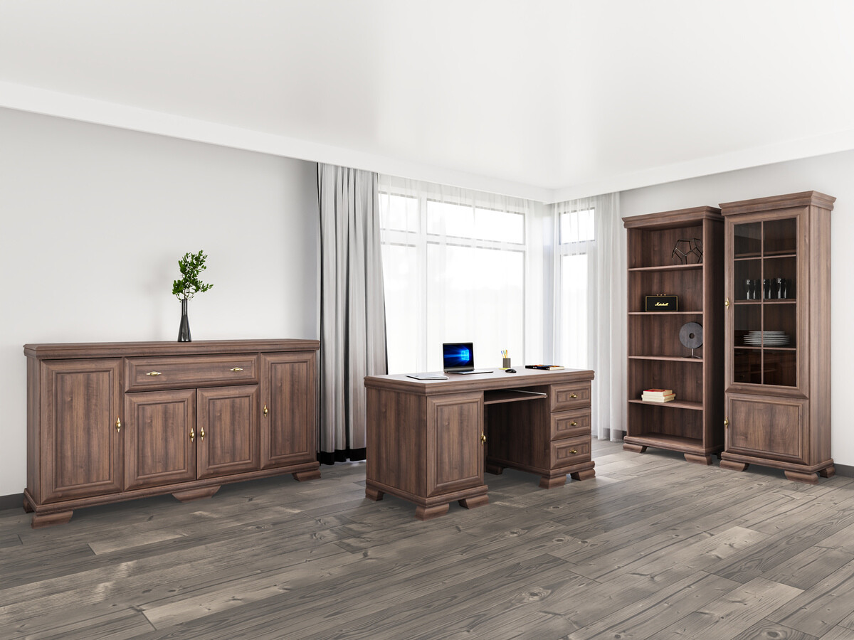 Mājas biroja komplekts Salmeru 121 (Samoa King Rieksts)