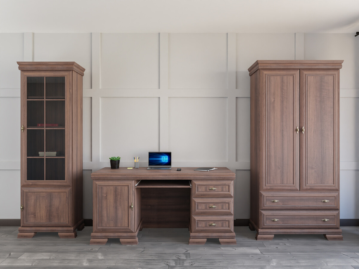 Mājas biroja komplekts Salmeru 123 (Samoa King Rieksts)