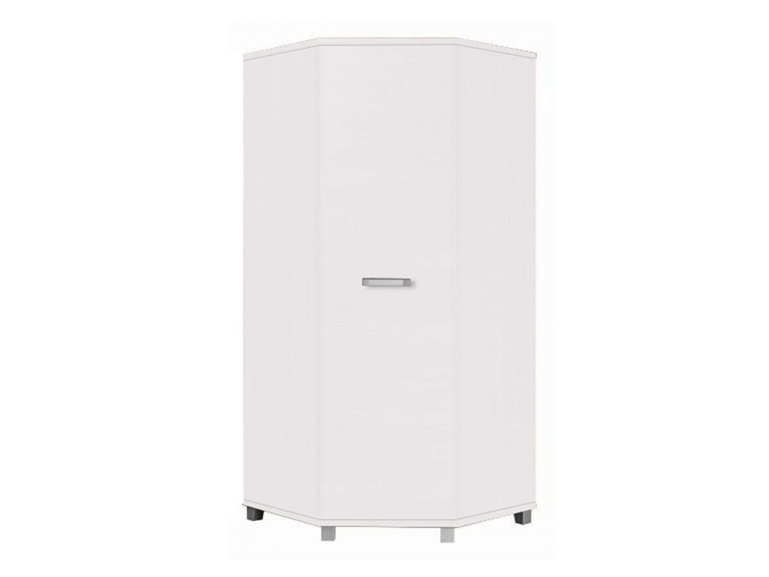 Stūra skapis Murrieta 108 (Balts)