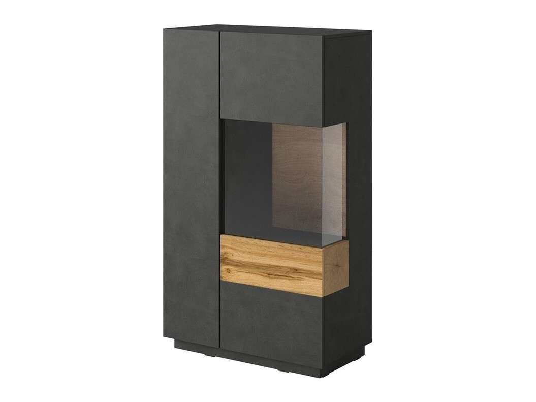 Skapis Livlore 104 (Matera pelēks + Votan ozols)