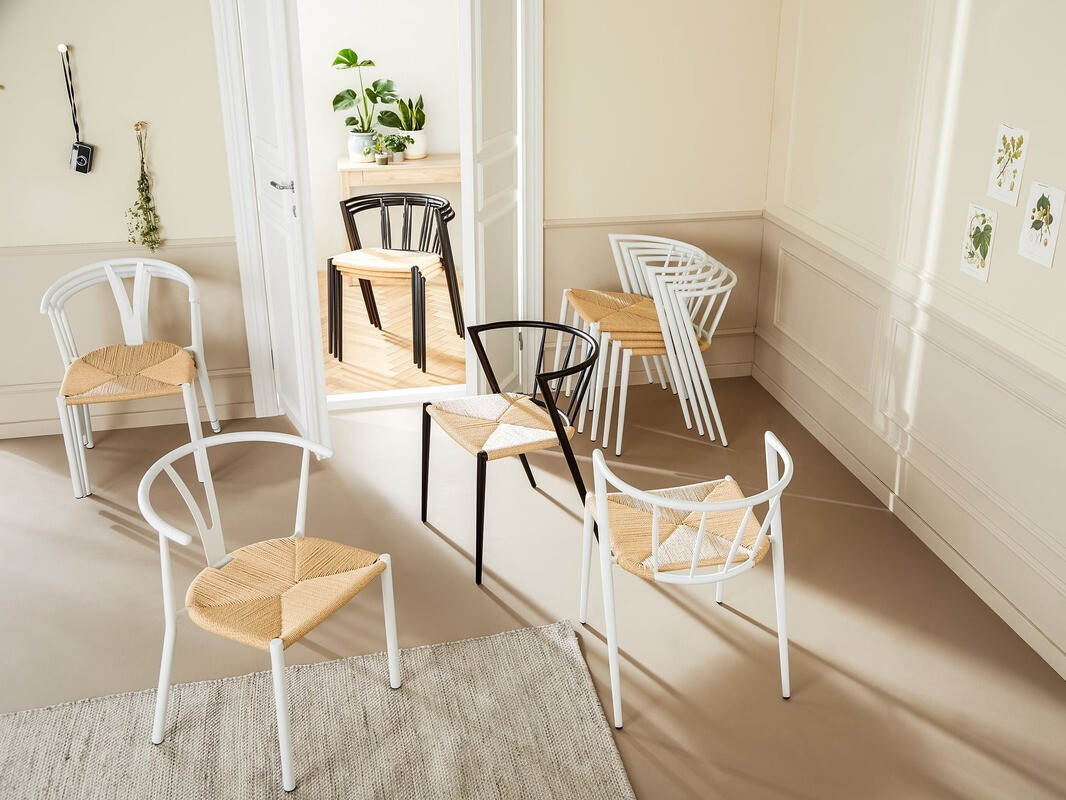 Стул Andrarum 192 (Белый + Коричневый)