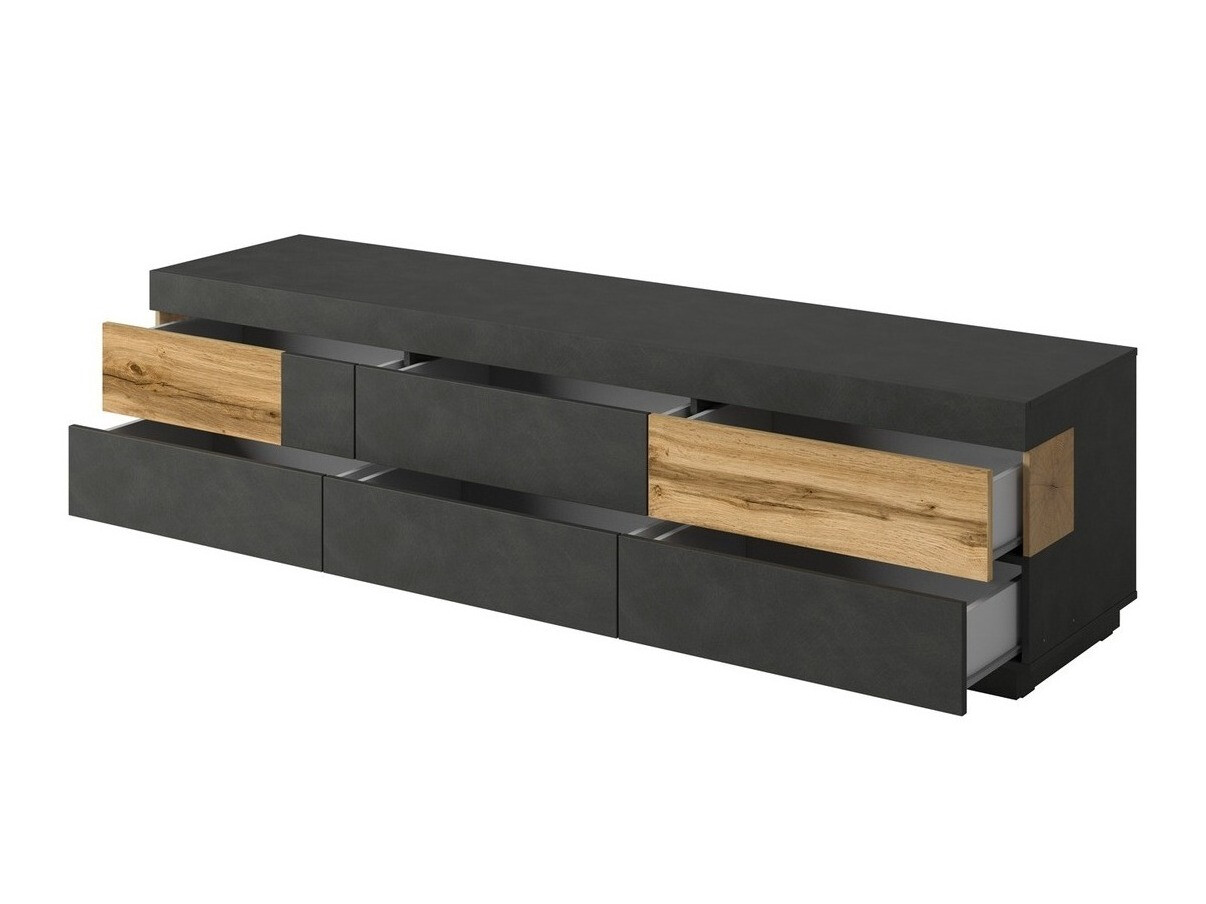 Viesistabas komplekts Livlore 109 (Matera pelēks + Votan ozols)