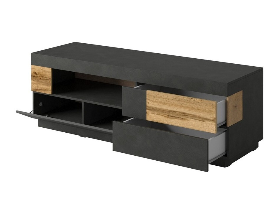 Viesistabas komplekts Livlore 110 (Matera pelēks + Votan ozols)