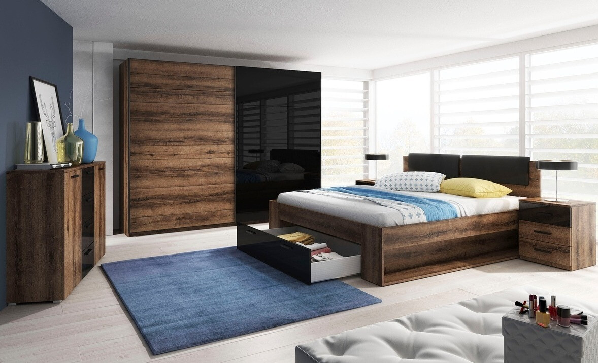 Gulta Levruvu 106 (Monastery ozols + Glancēts melns)