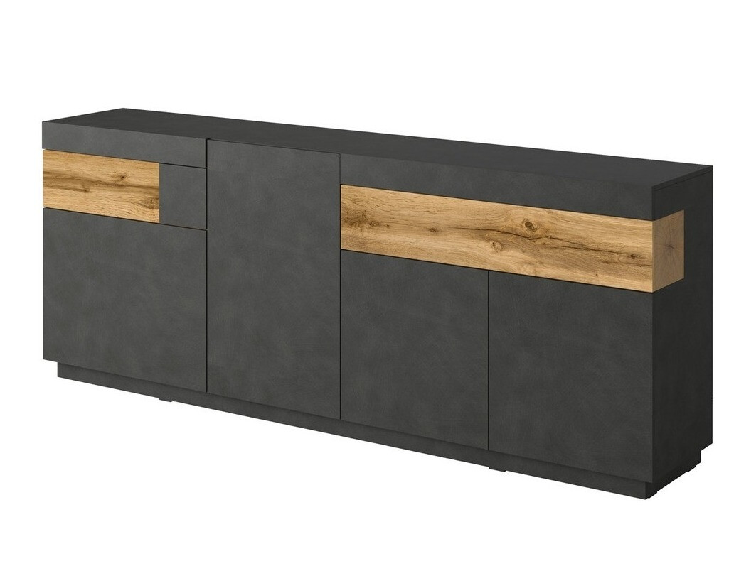 Kомод Livlore 101 (Матера серый + Дуб вотан)