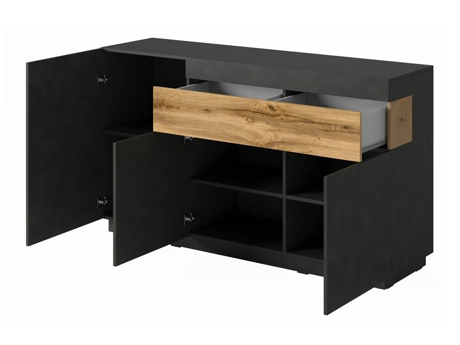 Kumode Livlore 105 (Matera pelēks + Votan ozols)