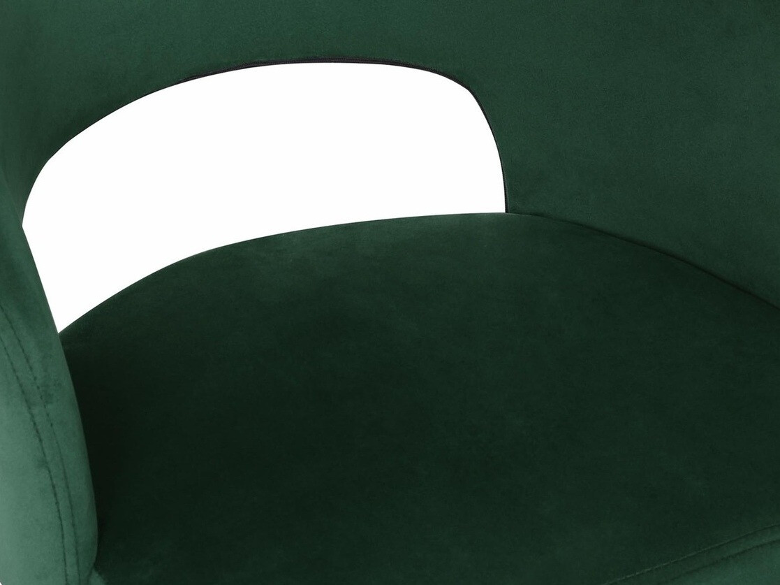 Krēsls Houston 1157 (Tumši zaļš + Melns)