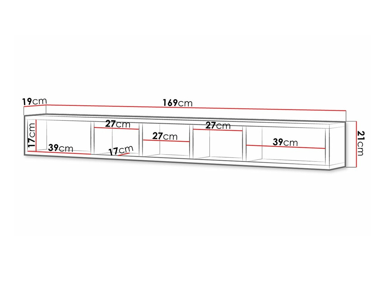 Piekarams plaukts Torsone 105 (Balts + Sanremo ozols)