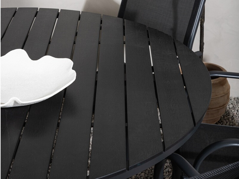 Dārza galds Dallas 2832 (Melns)