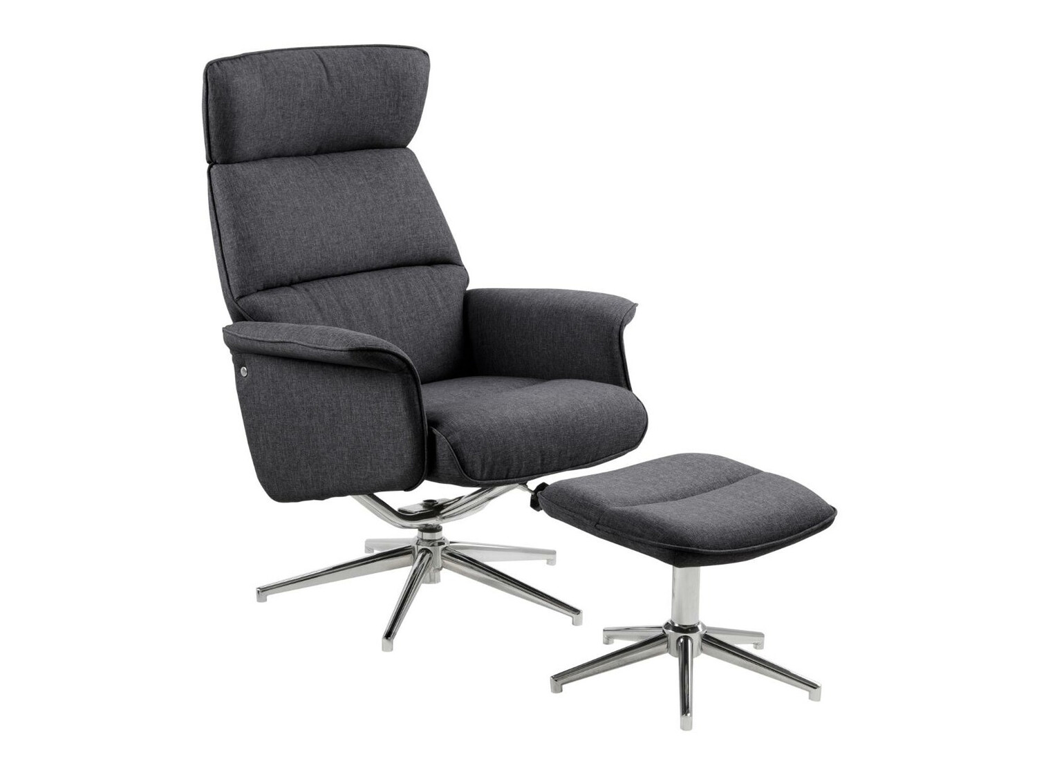 Krēsls Norsica 570 (Tumši pelēks + Sudraba)