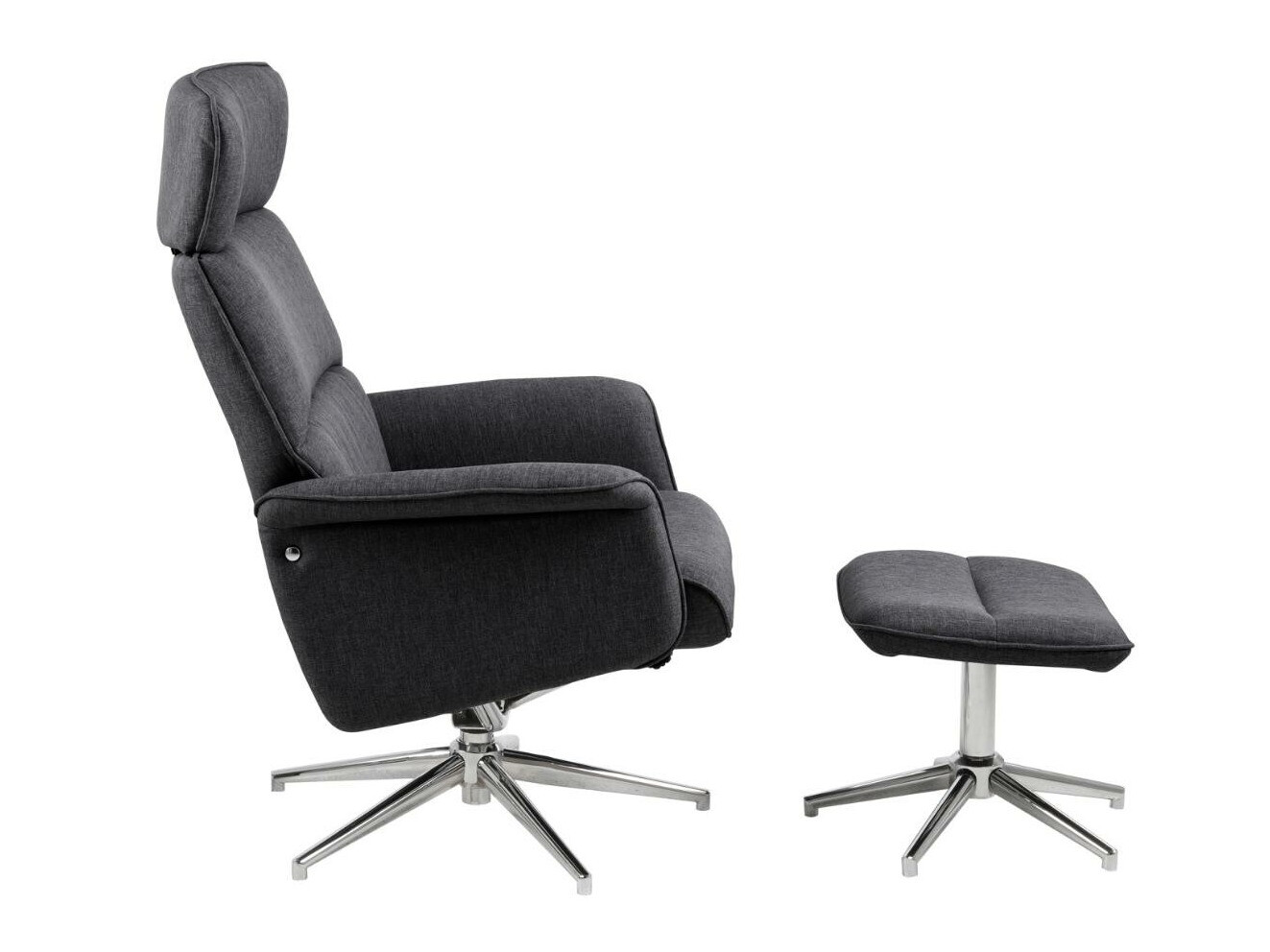 Krēsls Norsica 570 (Tumši pelēks + Sudraba)