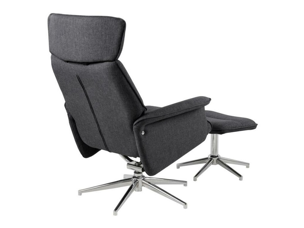 Krēsls Norsica 570 (Tumši pelēks + Sudraba)