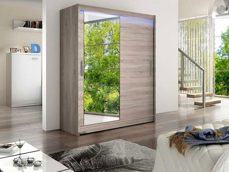 Skapis Closico 112 (Trifele ozols)