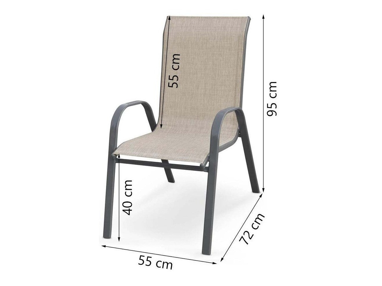 Galds un krēslu komplekts Houston 1071