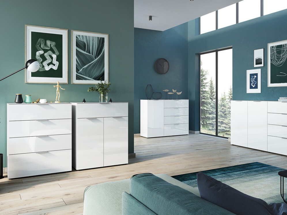 Kumode Sacramento 299 (Balts + Glancēts balts)