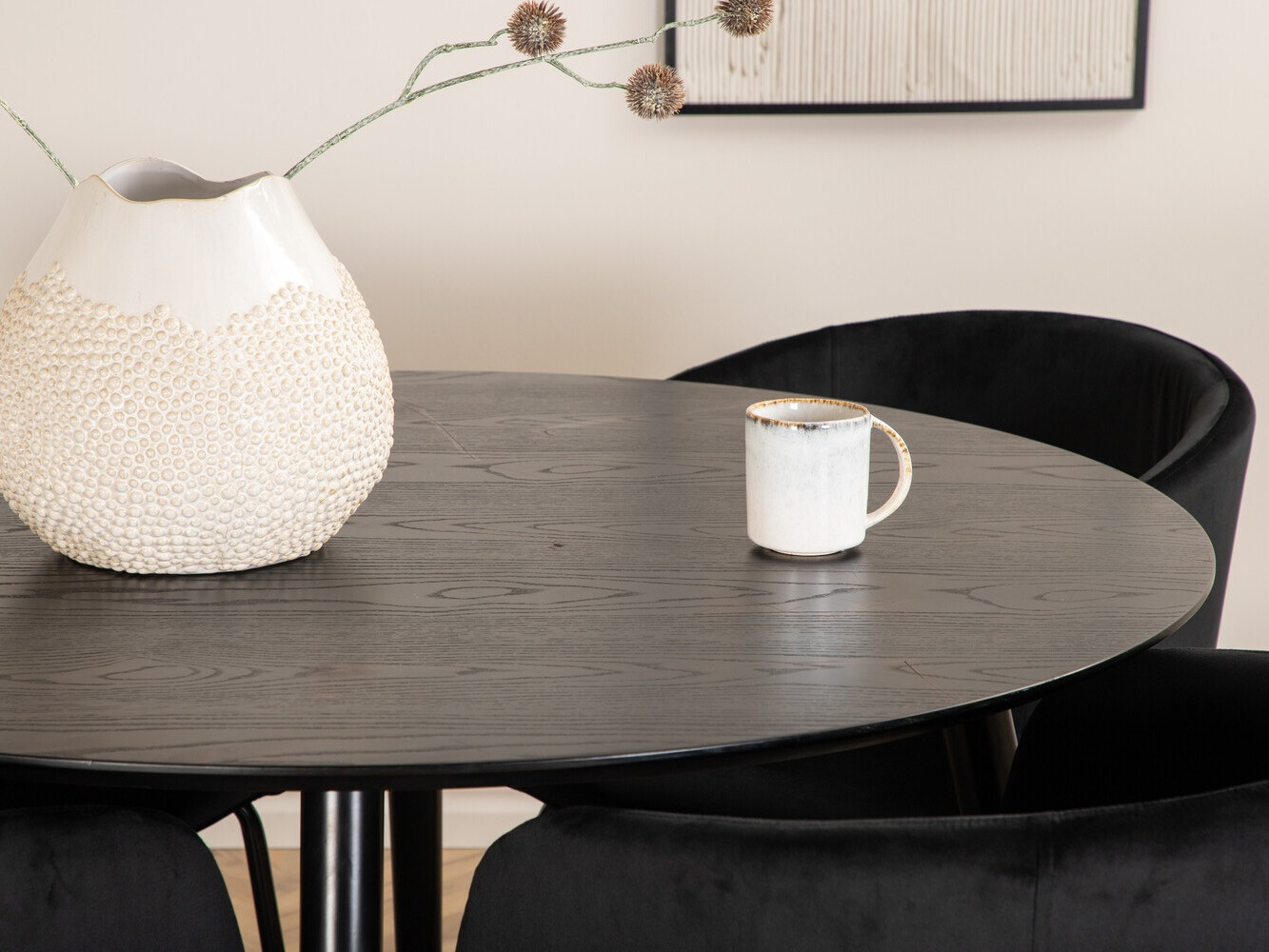 Обеденный гарнитур Dallas 2539 (Чёрный)