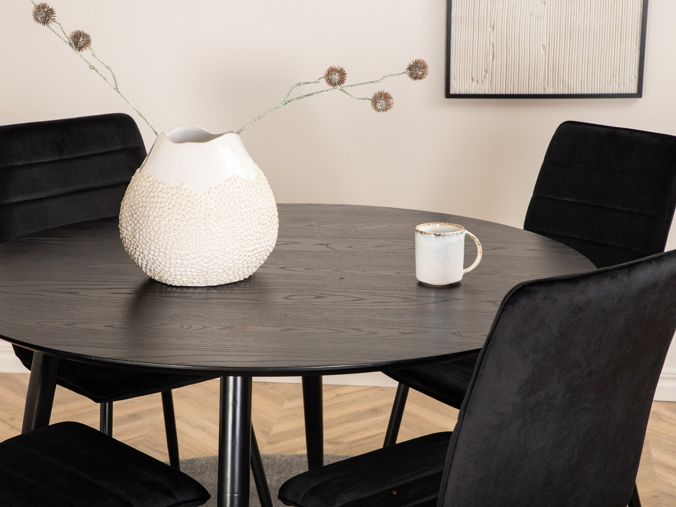 Обеденный гарнитур Dallas 2544 (Чёрный)