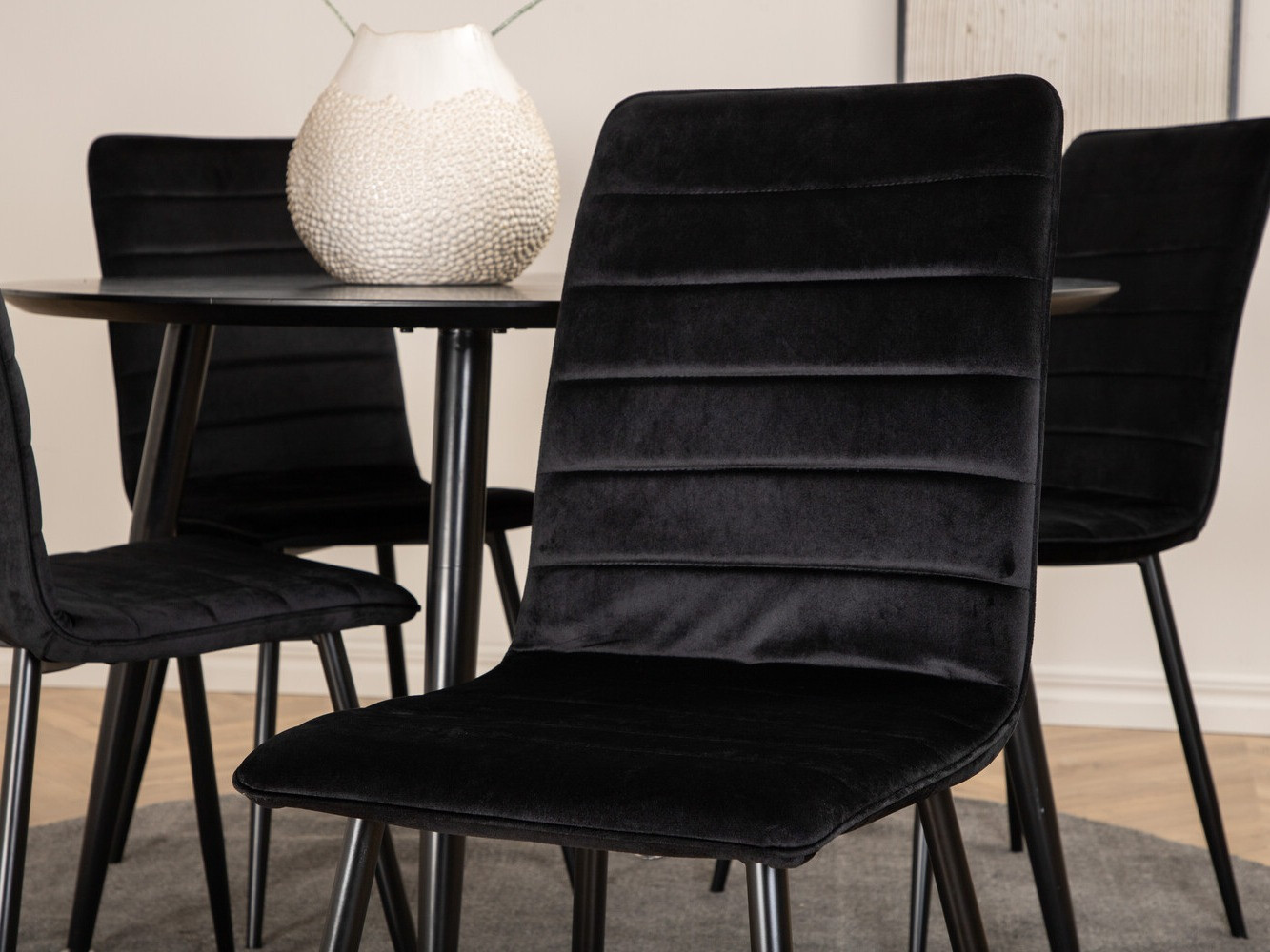 Обеденный гарнитур Dallas 2544 (Чёрный)