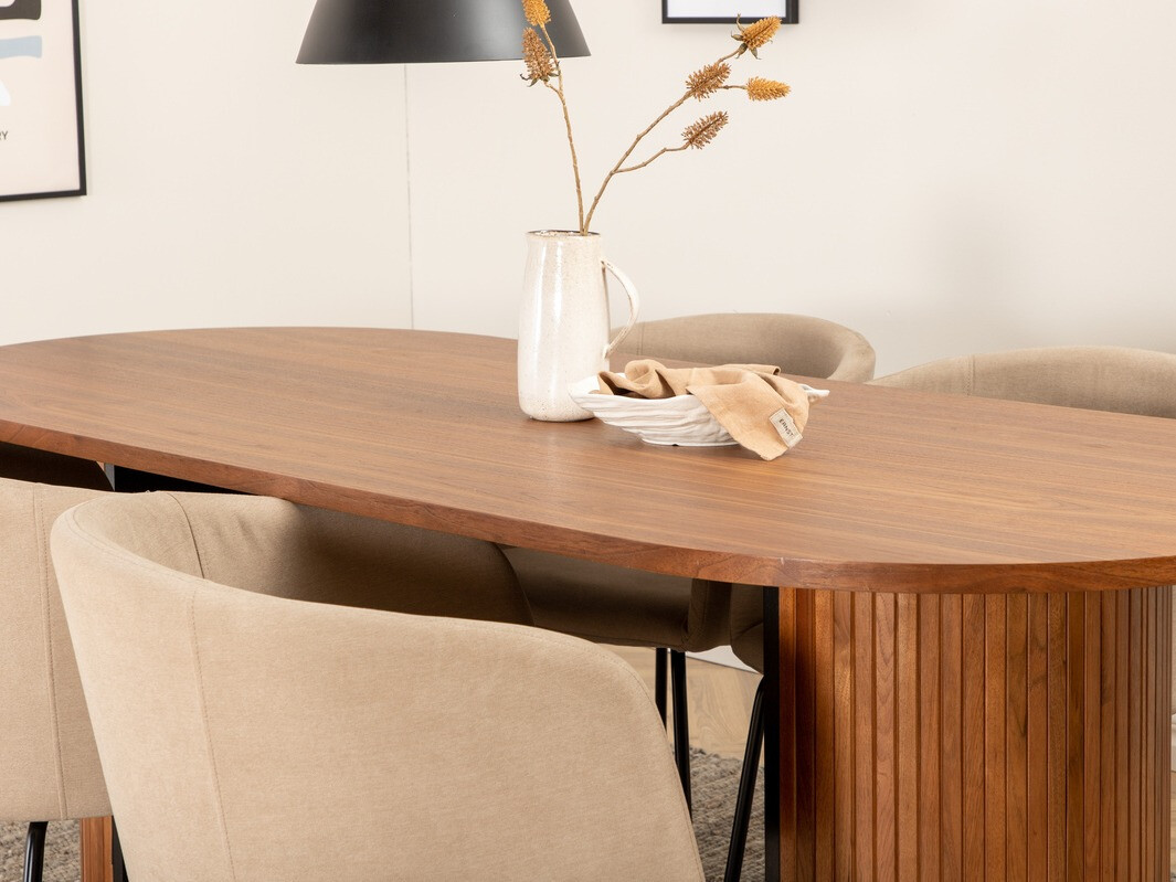 Обеденный гарнитур Dallas 2749 (Бежевый + Чёрный)