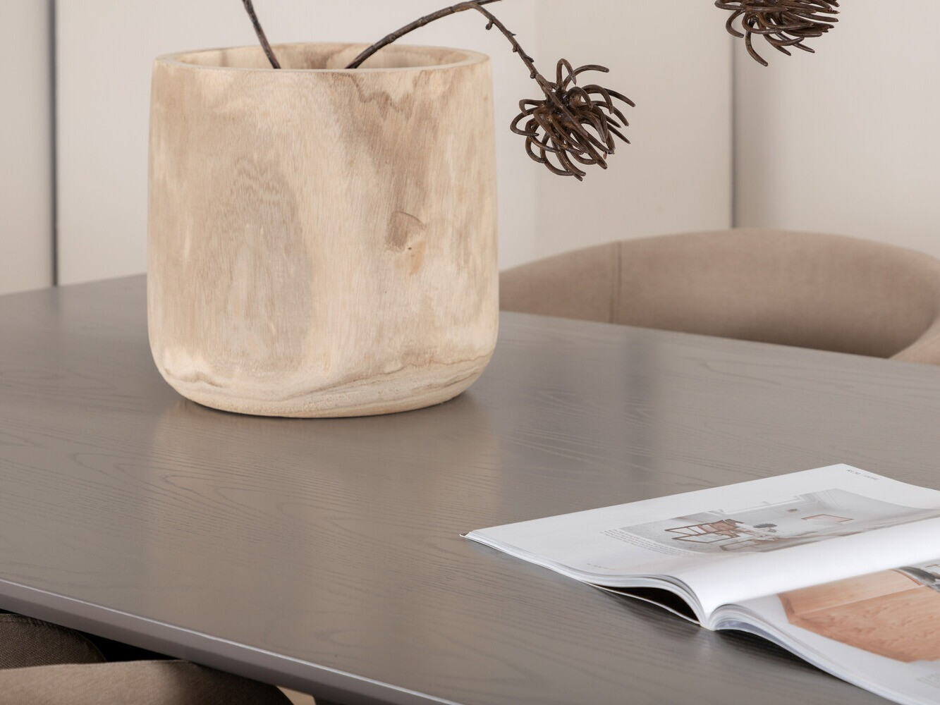 Обеденный гарнитур Dallas 3036 (Бежевый + Чёрный)