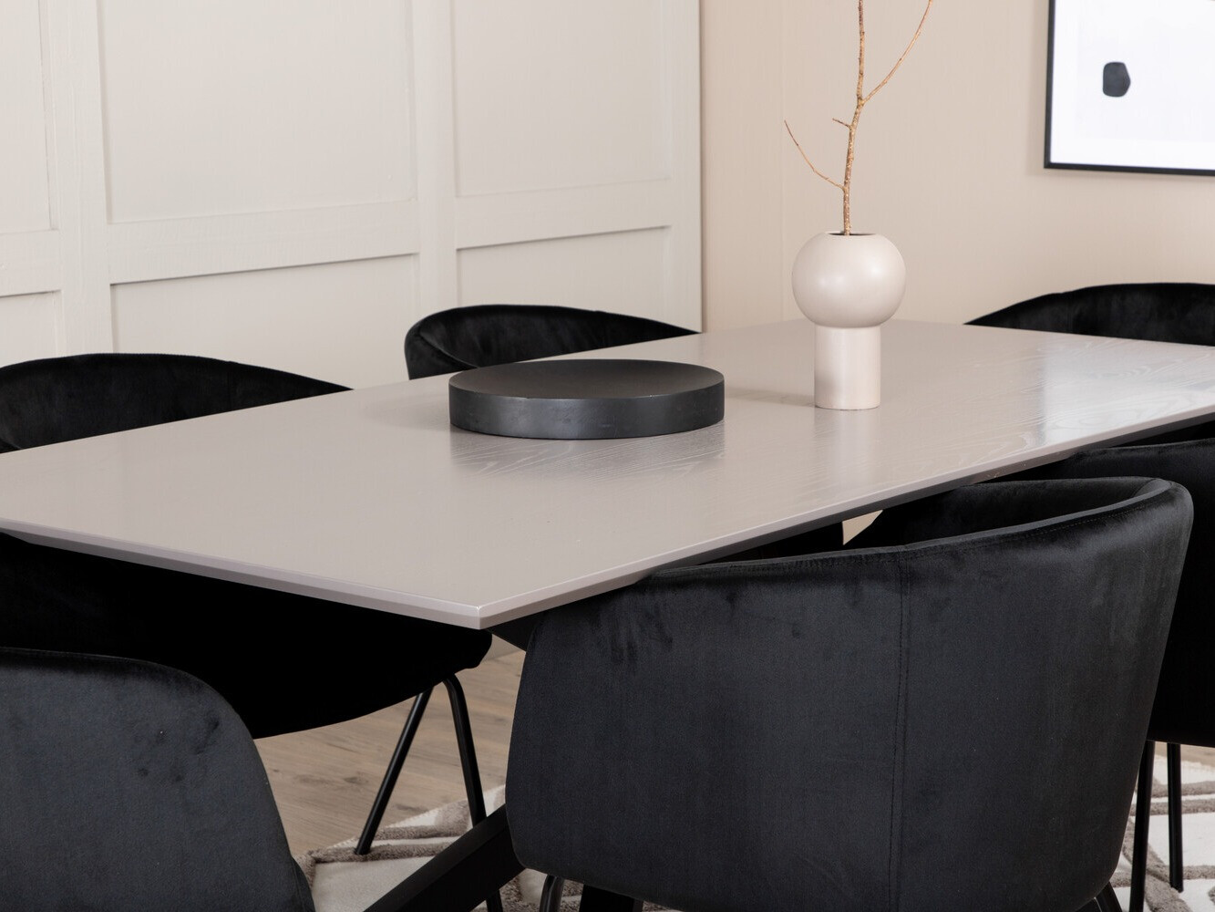 Обеденный гарнитур Dallas 3036 (Чёрный)