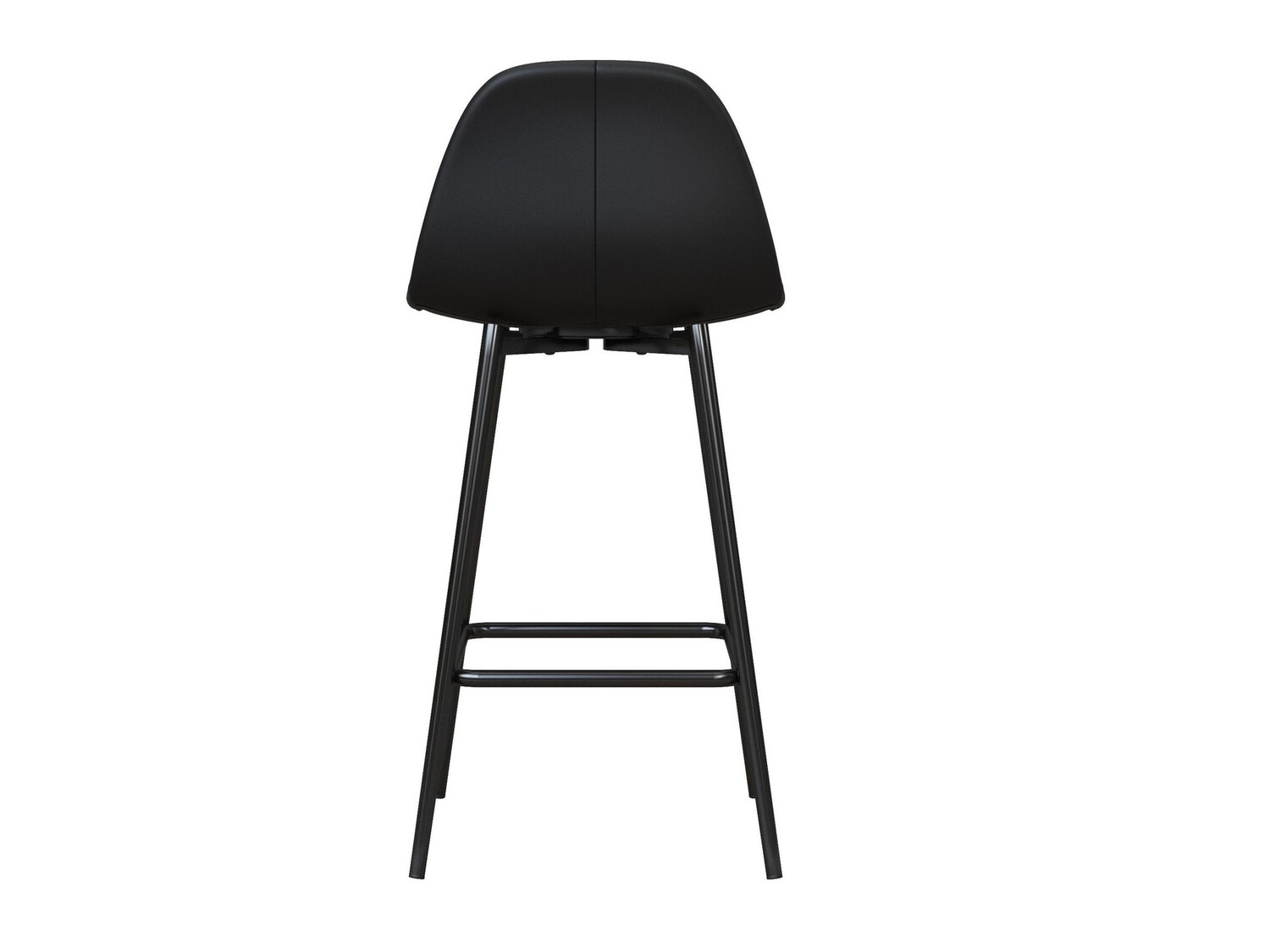 Низкий барный стул Tulsa 188 (Чёрный)