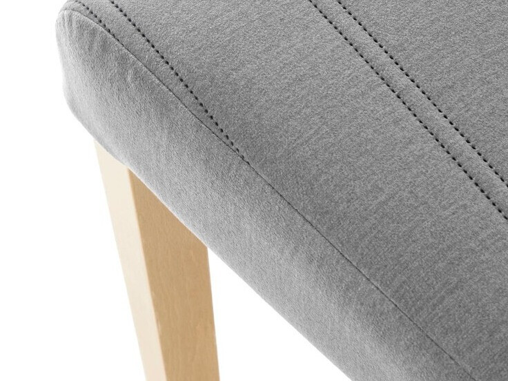 Стул Houston 1216 (Светло-серый + Светлое дерево)