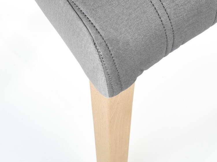 Стул Houston 1216 (Светло-серый + Светлое дерево)