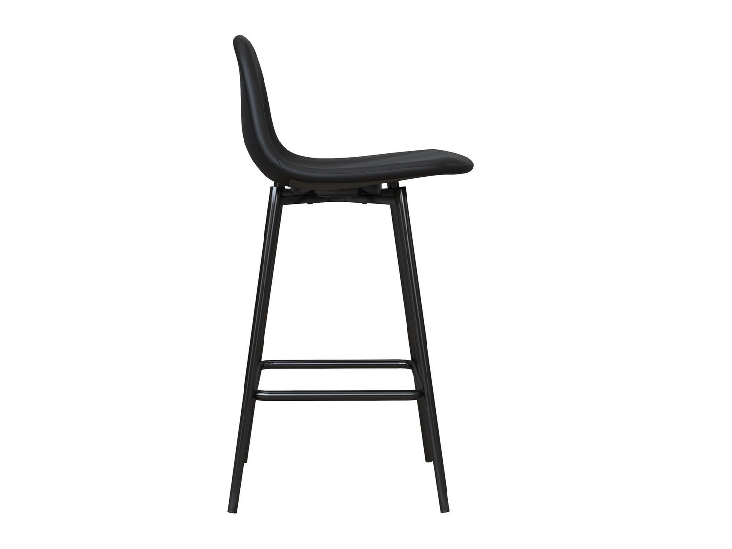 Zemais bāra krēsls Tulsa 188 (Melns)