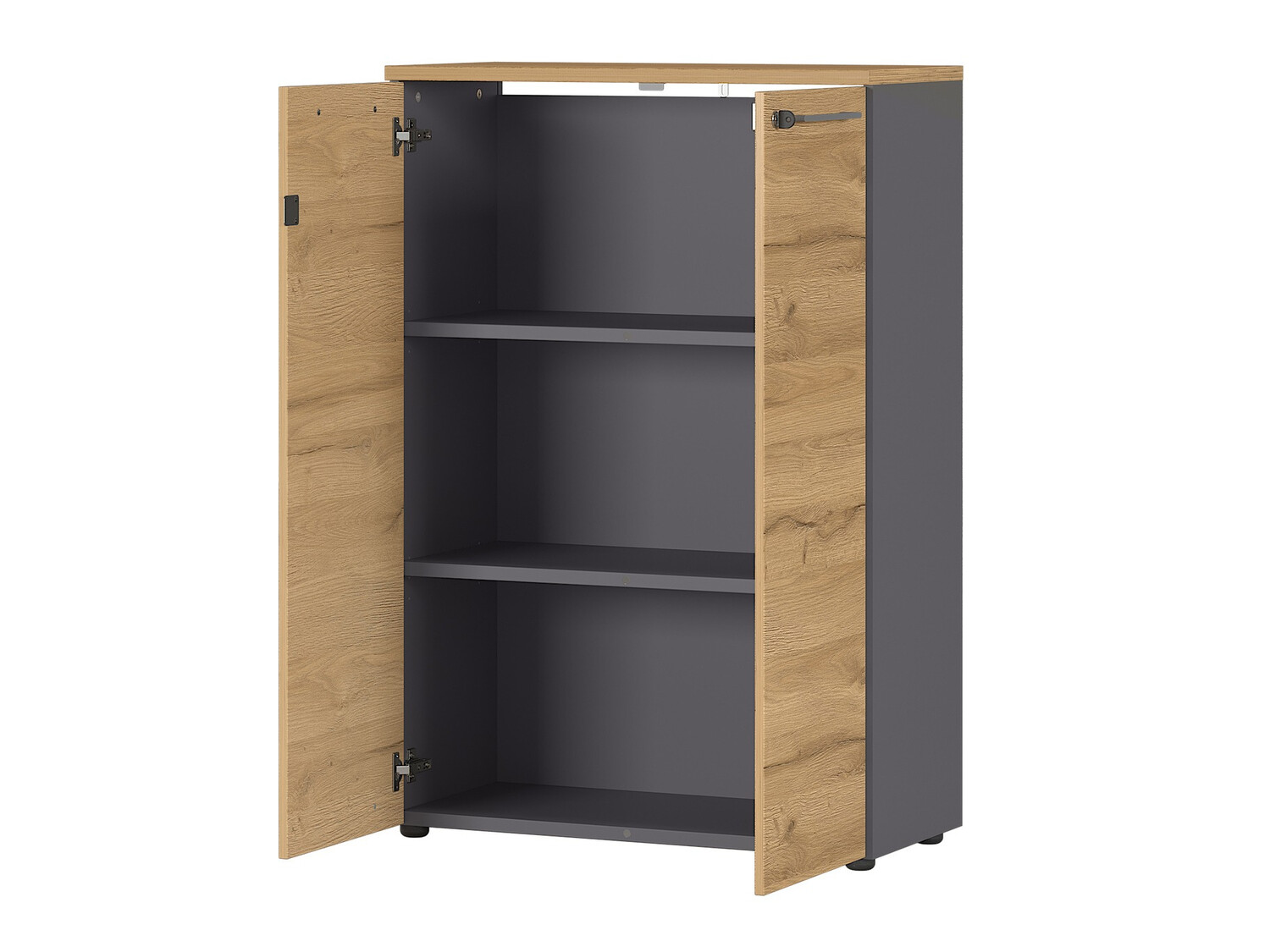 Шкафчик Eliromo 102 (Графит + Внук дуб)
