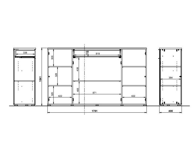 Kомод Tecale 109