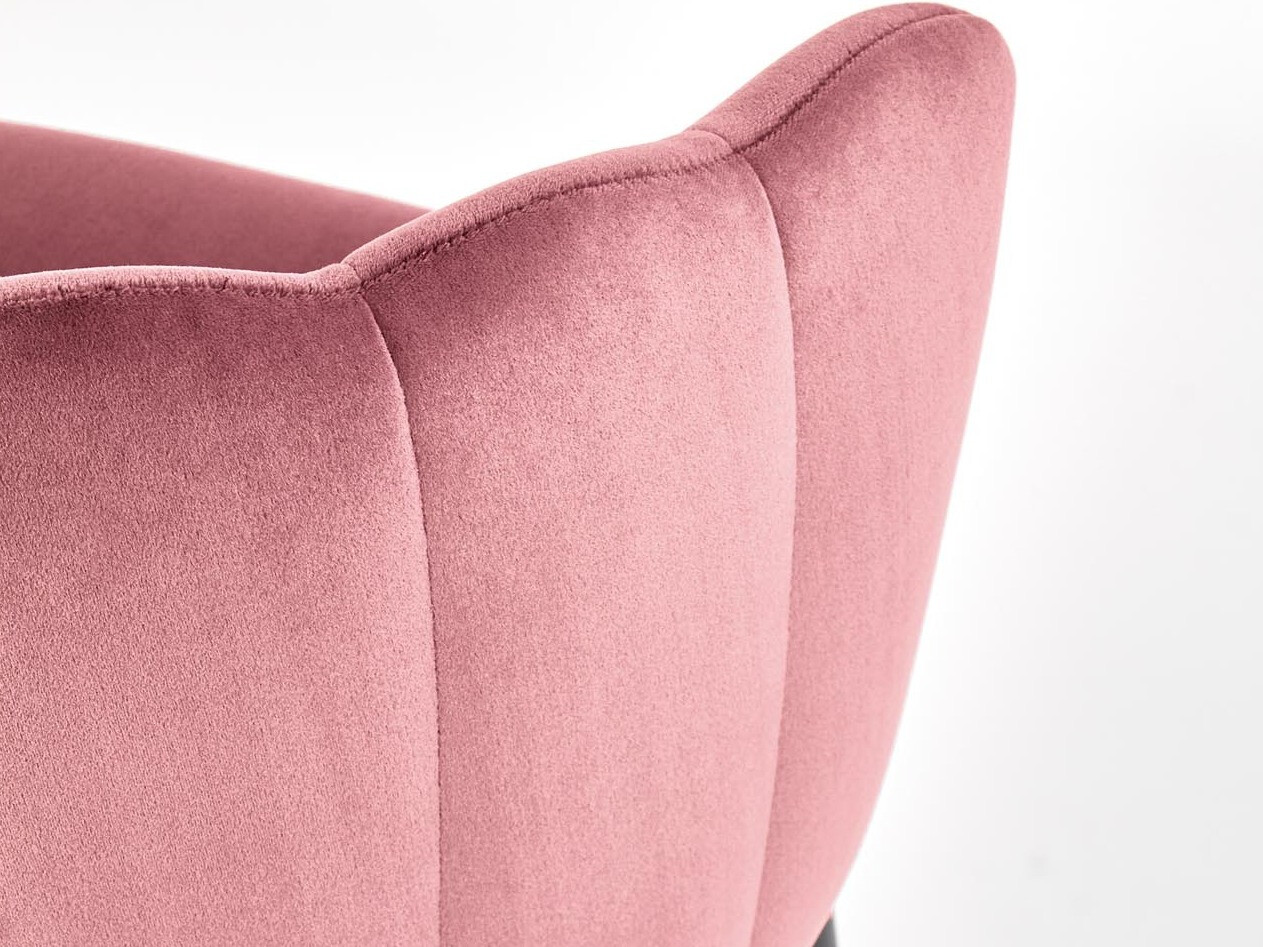 Krēsls Houston 975 (Tumši rozā + Melns)