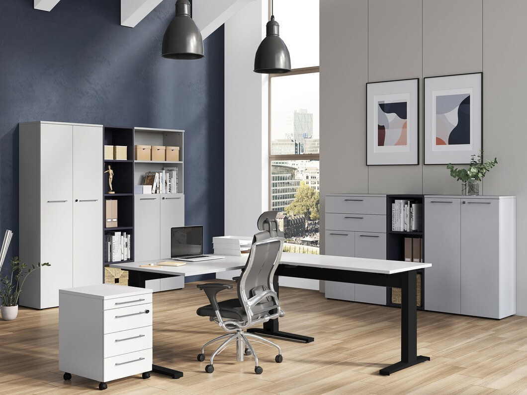 Atvilktņu bloks Eliromo 107 (Gaiši pelēks)