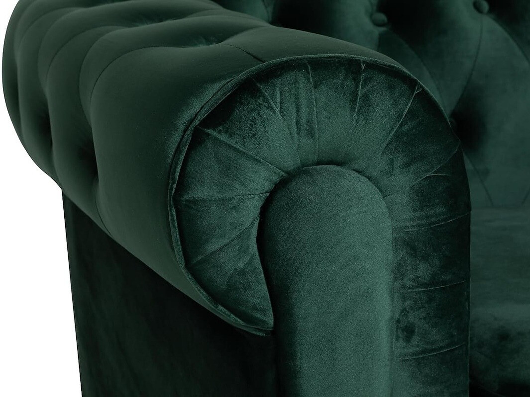 Chesterfield krēsls Manor House Ophfenu 100 (Zaļš)