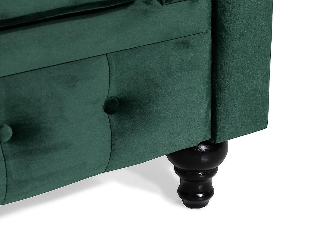 Chesterfield krēsls Manor House Ophfenu 100 (Zaļš)