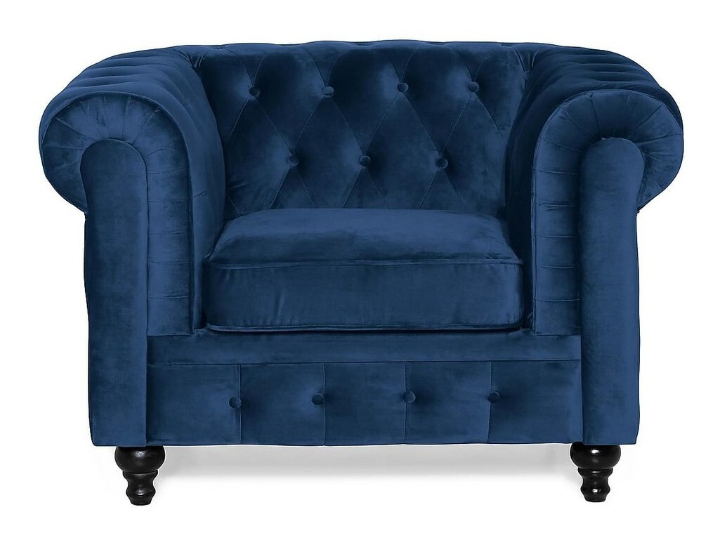 Chesterfield krēsls Manor House Ophfenu 100 (Zils)