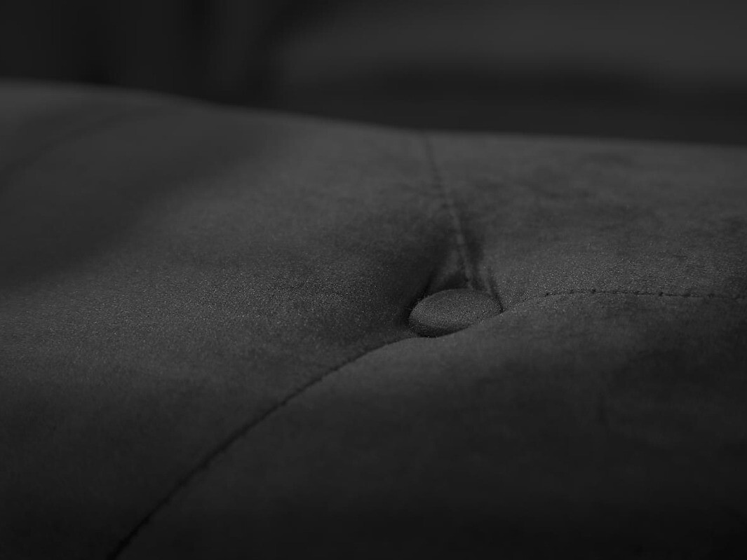 Chesterfield mīksto mēbeļu komplekts Manor House Ophfenu 110 (Melns)