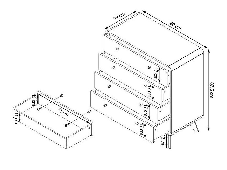 Mājas biroja komplekts Elbtena 114